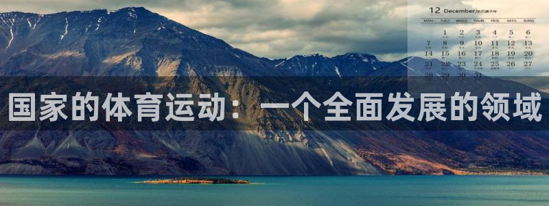 中山熊猫体育：国家的体育运动：一个全面发展的领域